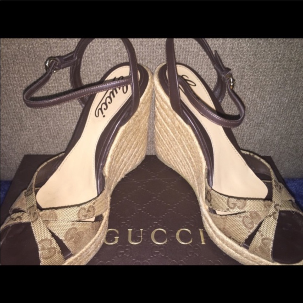 Gucci wedges